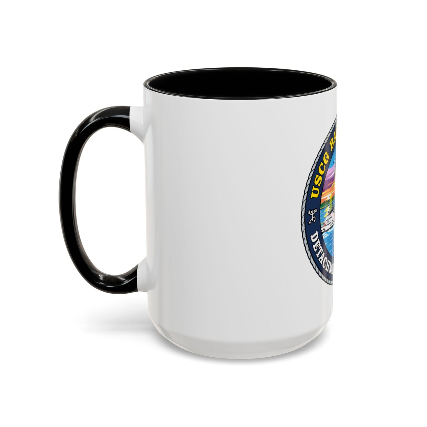 USCG Base San Juan (U.S. Coast Guard) Accent Coffee Mug