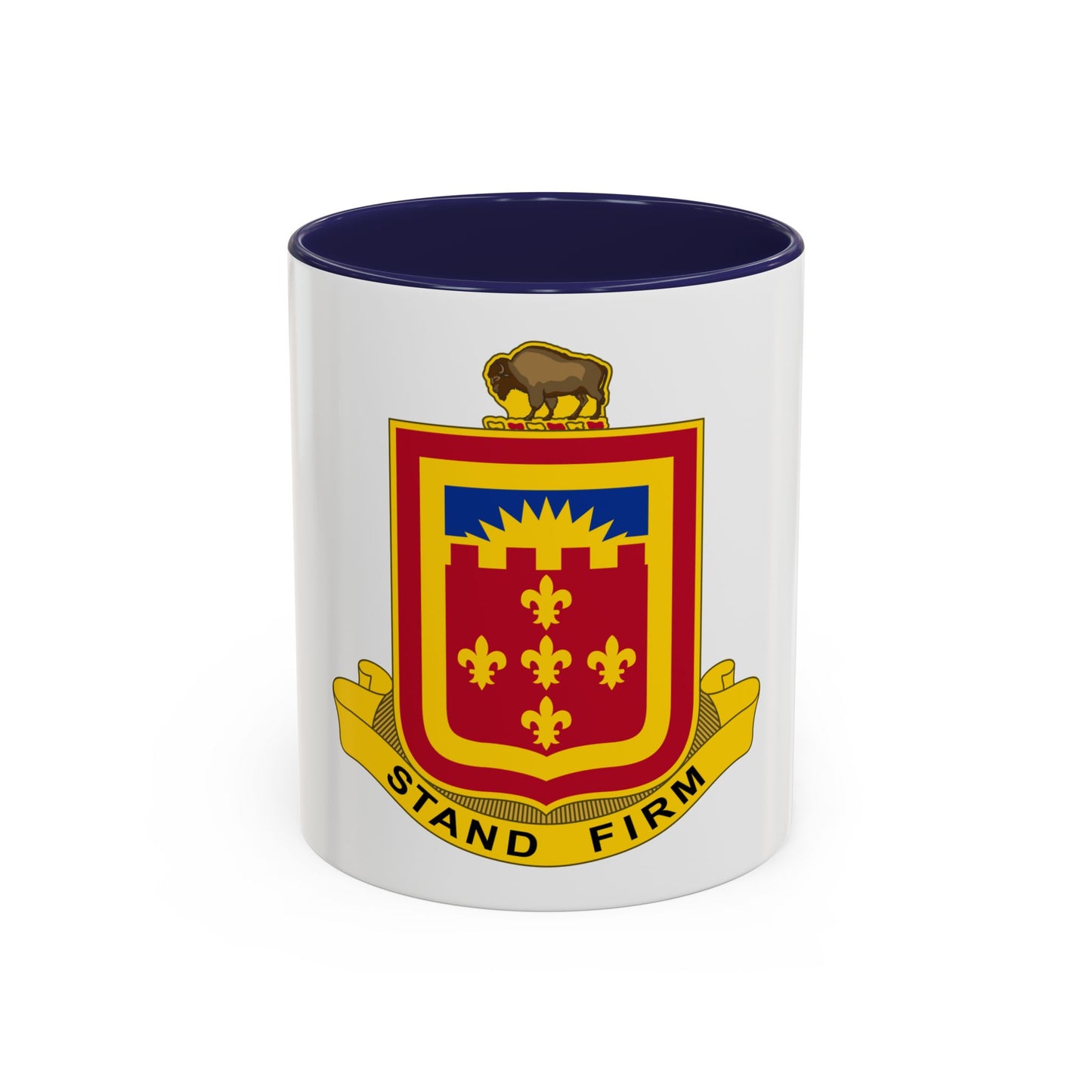 350 Armored Field Artillery Battalion (U.S. Army) Accent Coffee Mug