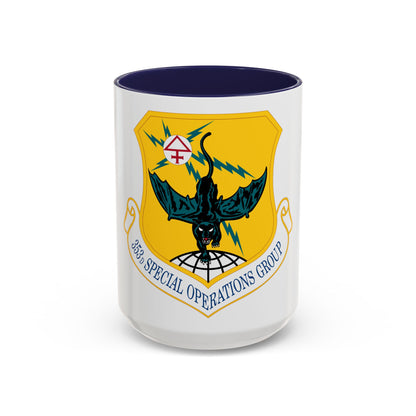 353d Special Operations Group (U.S. Air Force) Accent Coffee Mug