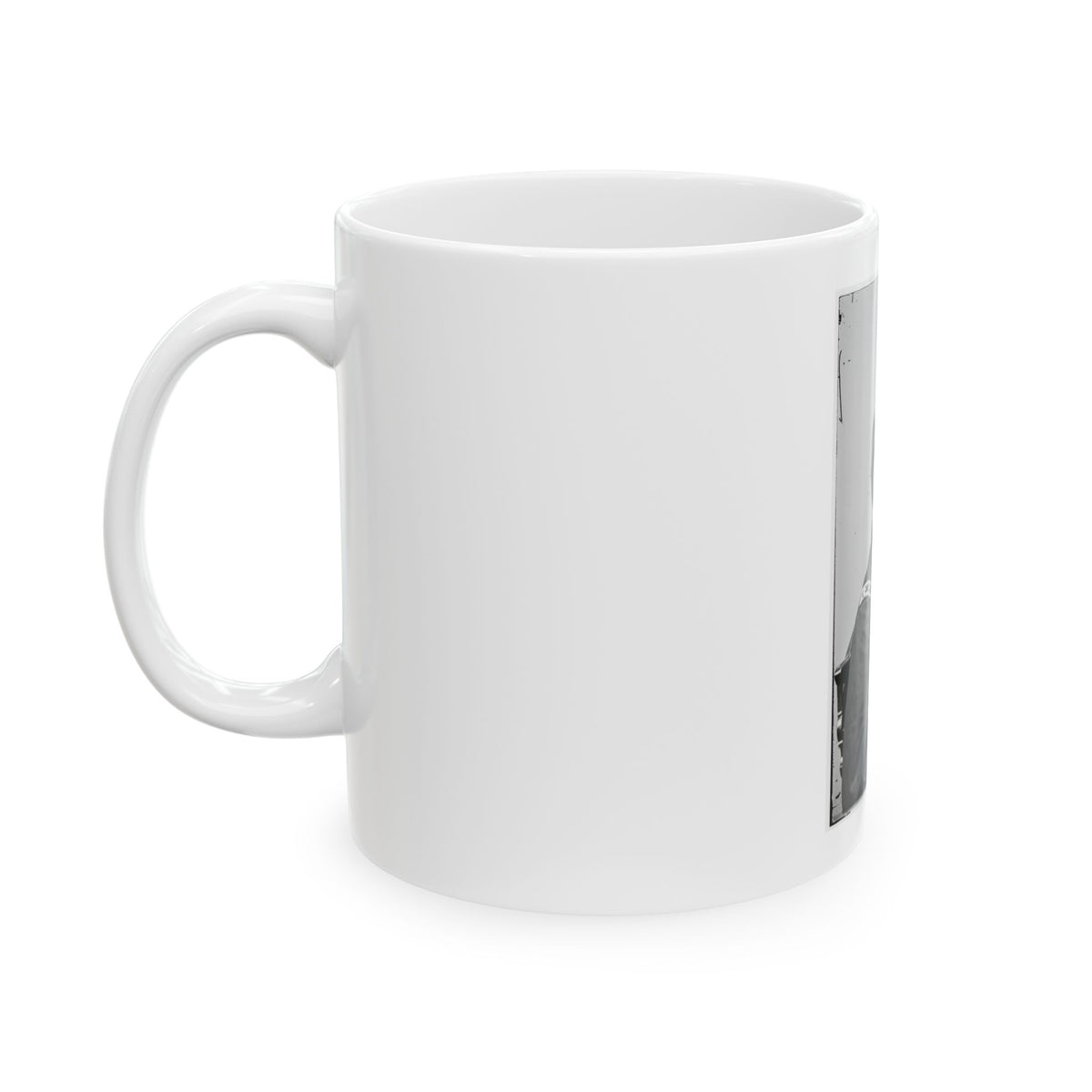 Portrait Of Maj. Gen. Lovell H. Rousseau, Officer Of The Federal Army (U.S. Civil War) White Coffee Mug