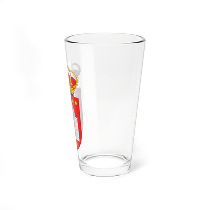 Escudo de Abajas Burgos (Spain) (Coat of Arms) Pint Glass 16oz