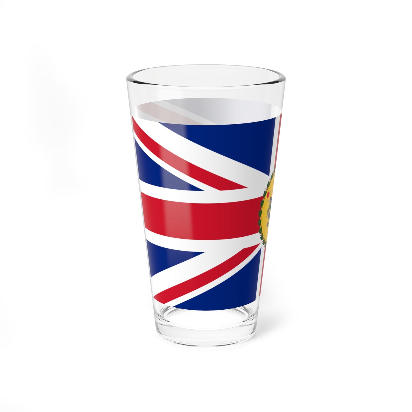 Flag of the Commissioner of Weihaiwei 1899-1903 (China) Pint Glass 16oz