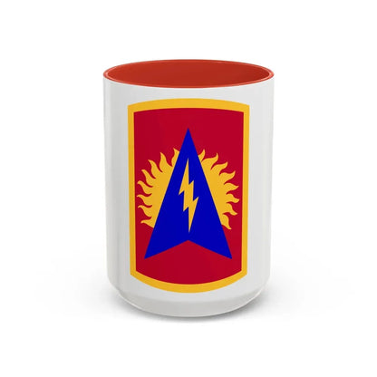 164th Air Defense Artillery Brigade (U.S. Army) Accent Coffee Mug 15oz Red - Go Mug Yourself