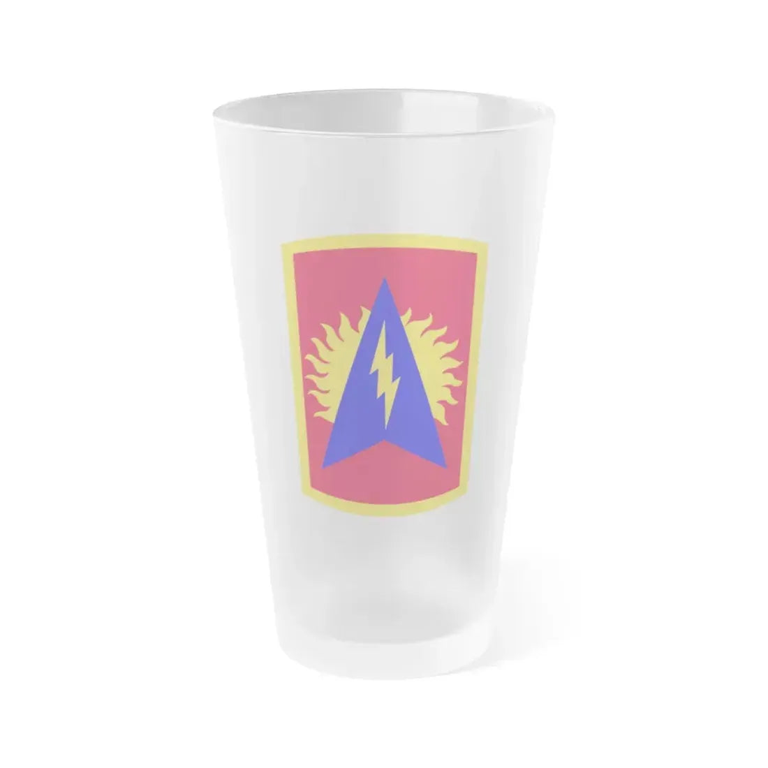 164th Air Defense Artillery Brigade (U.S. Army) Frosted Pint Glass 16oz Default Title - Go Mug Yourself