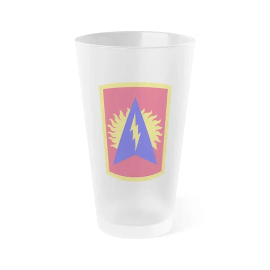 164th Air Defense Artillery Brigade (U.S. Army) Frosted Pint Glass 16oz Default Title - Go Mug Yourself