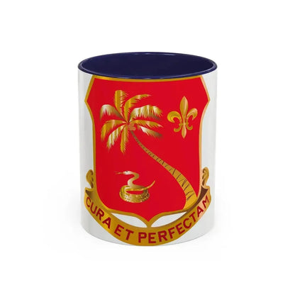 164th Field Artillery Battalion (U.S. Army) Accent Coffee Mug 11oz Navy - Go Mug Yourself