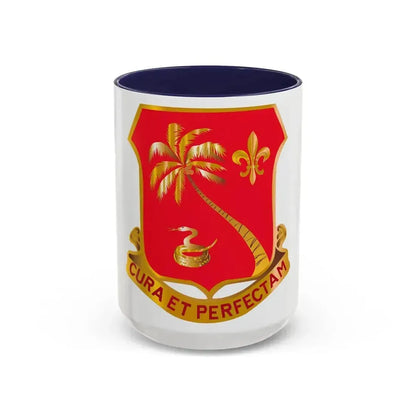 164th Field Artillery Battalion (U.S. Army) Accent Coffee Mug 15oz Navy - Go Mug Yourself