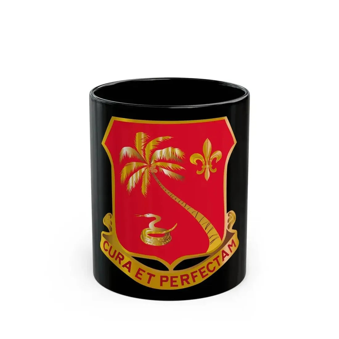 164th Field Artillery Battalion (U.S. Army) Black Coffee Mug 11oz - Go Mug Yourself