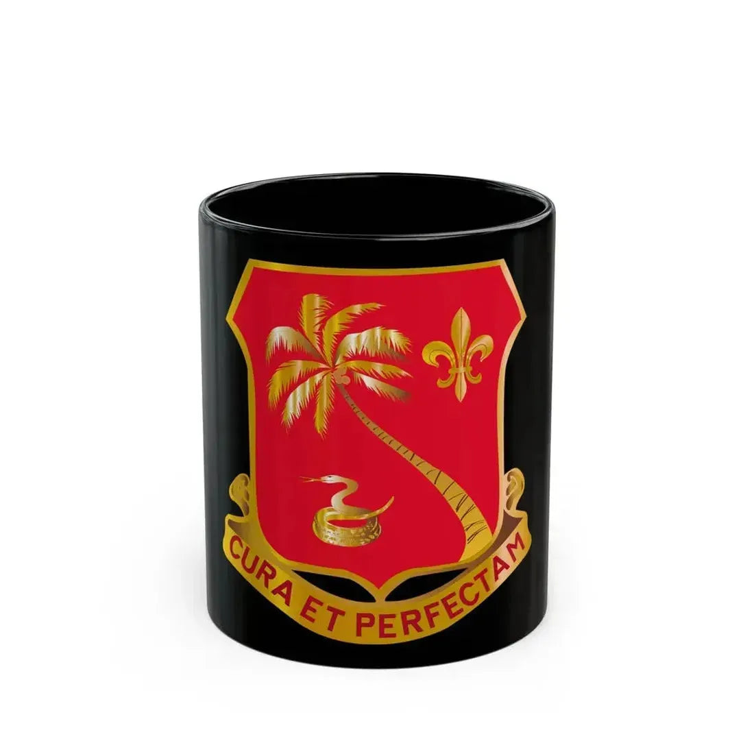 164th Field Artillery Battalion (U.S. Army) Black Coffee Mug 11oz - Go Mug Yourself