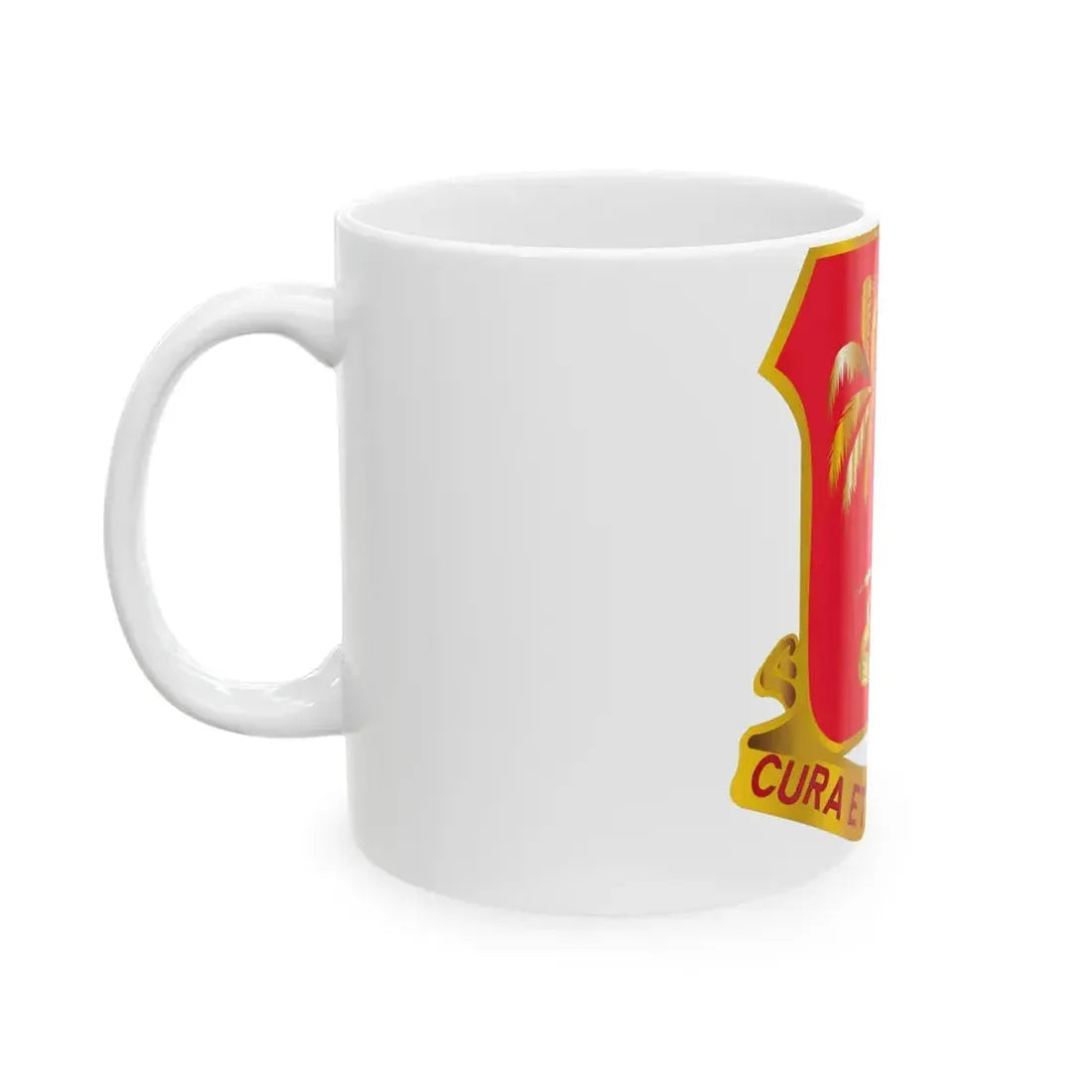 164th Field Artillery Battalion (U.S. Army) White Coffee Mug - Go Mug Yourself