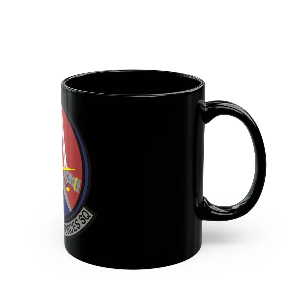 164th Security Forces Squadron (U.S. Air Force) Black Coffee Mug-Go Mug Yourself