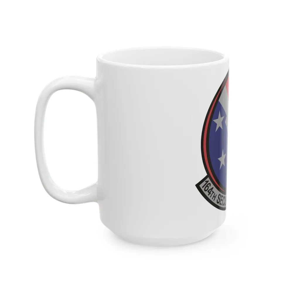 164th Security Forces Squadron (U.S. Air Force) White Coffee Mug-Go Mug Yourself