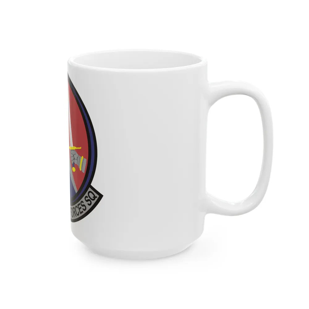 164th Security Forces Squadron (U.S. Air Force) White Coffee Mug-Go Mug Yourself