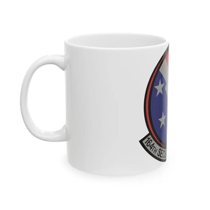 164th Security Forces Squadron (U.S. Air Force) White Coffee Mug-Go Mug Yourself