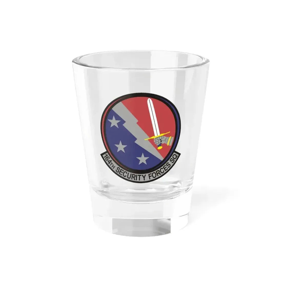 164th Security Forces Squadron (U.S. Air Force) Shot Glass 1.5oz 1.5oz - Go Mug Yourself