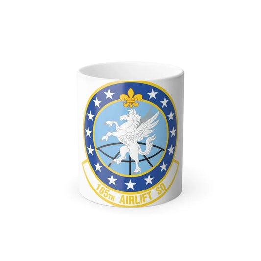 165 Airlift Squadron (U.S. Air Force) Color Changing Coffee Mug 11oz - Go Mug Yourself