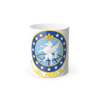 165 Airlift Squadron (U.S. Air Force) Color Changing Coffee Mug 11oz - Go Mug Yourself
