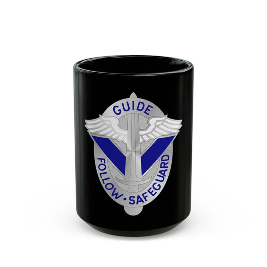 165 Aviation Group (U.S. Army) Black Coffee Mug-15oz-Go Mug Yourself