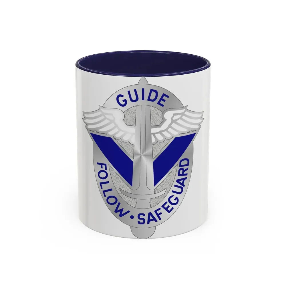165 Aviation Group (U.S. Army) Accent Coffee Mug 11oz Navy - Go Mug Yourself