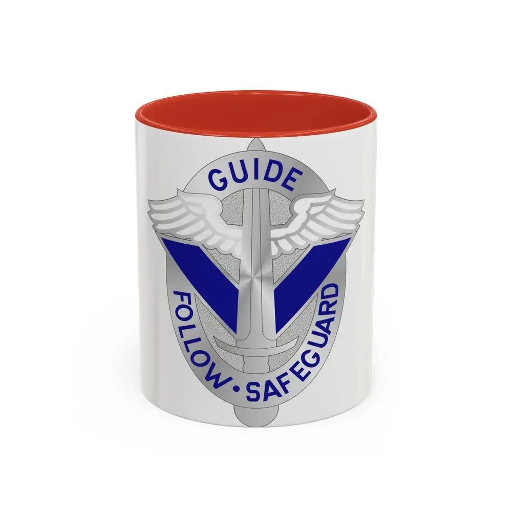 165 Aviation Group (U.S. Army) Accent Coffee Mug 11oz Red - Go Mug Yourself