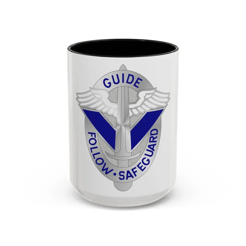 165 Aviation Group (U.S. Army) Accent Coffee Mug 15oz Black - Go Mug Yourself