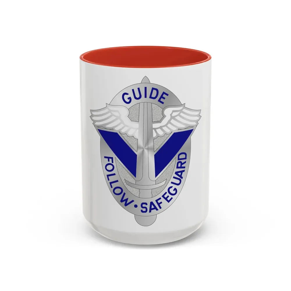 165 Aviation Group (U.S. Army) Accent Coffee Mug 15oz Red - Go Mug Yourself