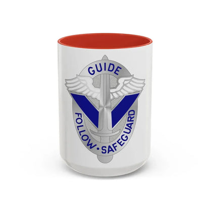 165 Aviation Group (U.S. Army) Accent Coffee Mug 15oz Red - Go Mug Yourself