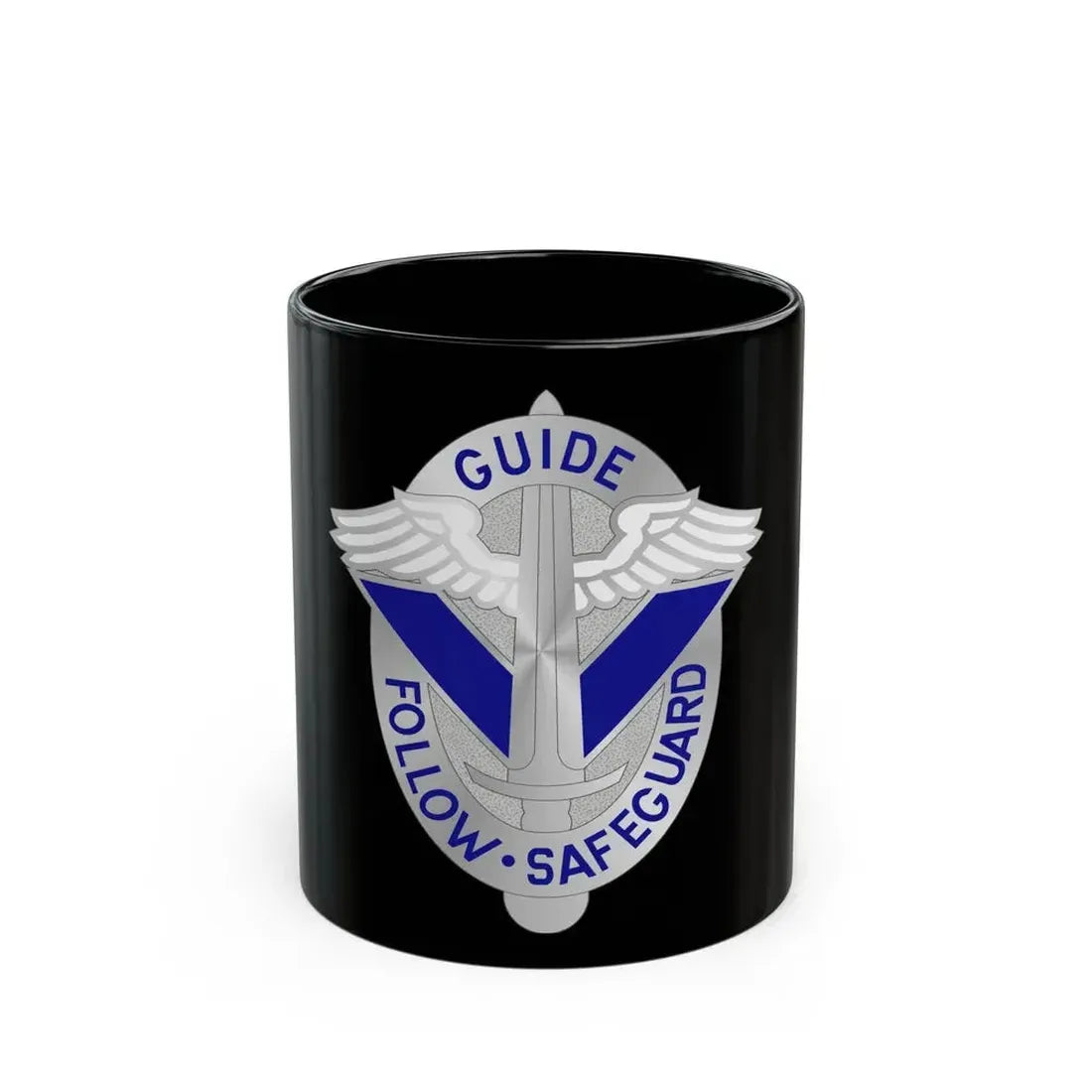165 Aviation Group (U.S. Army) Black Coffee Mug 11oz - Go Mug Yourself