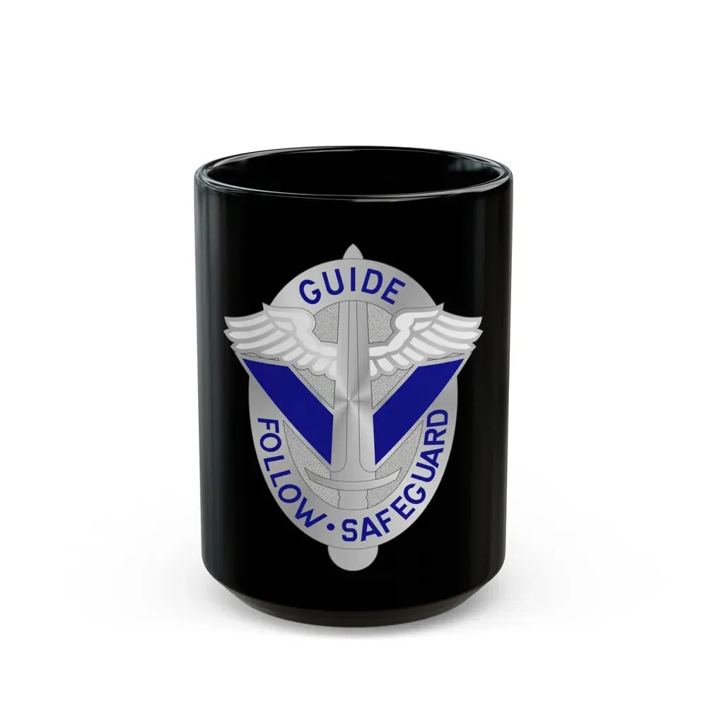 165 Aviation Group (U.S. Army) Black Coffee Mug 15oz - Go Mug Yourself