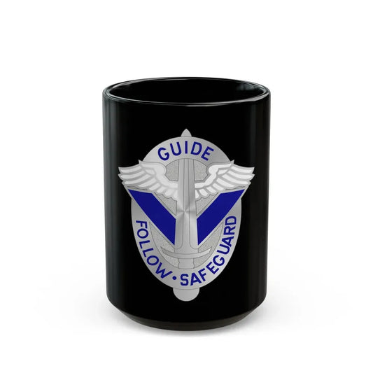 165 Aviation Group (U.S. Army) Black Coffee Mug 15oz - Go Mug Yourself