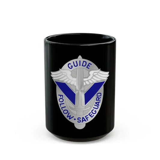 165 Aviation Group (U.S. Army) Black Coffee Mug 15oz - Go Mug Yourself