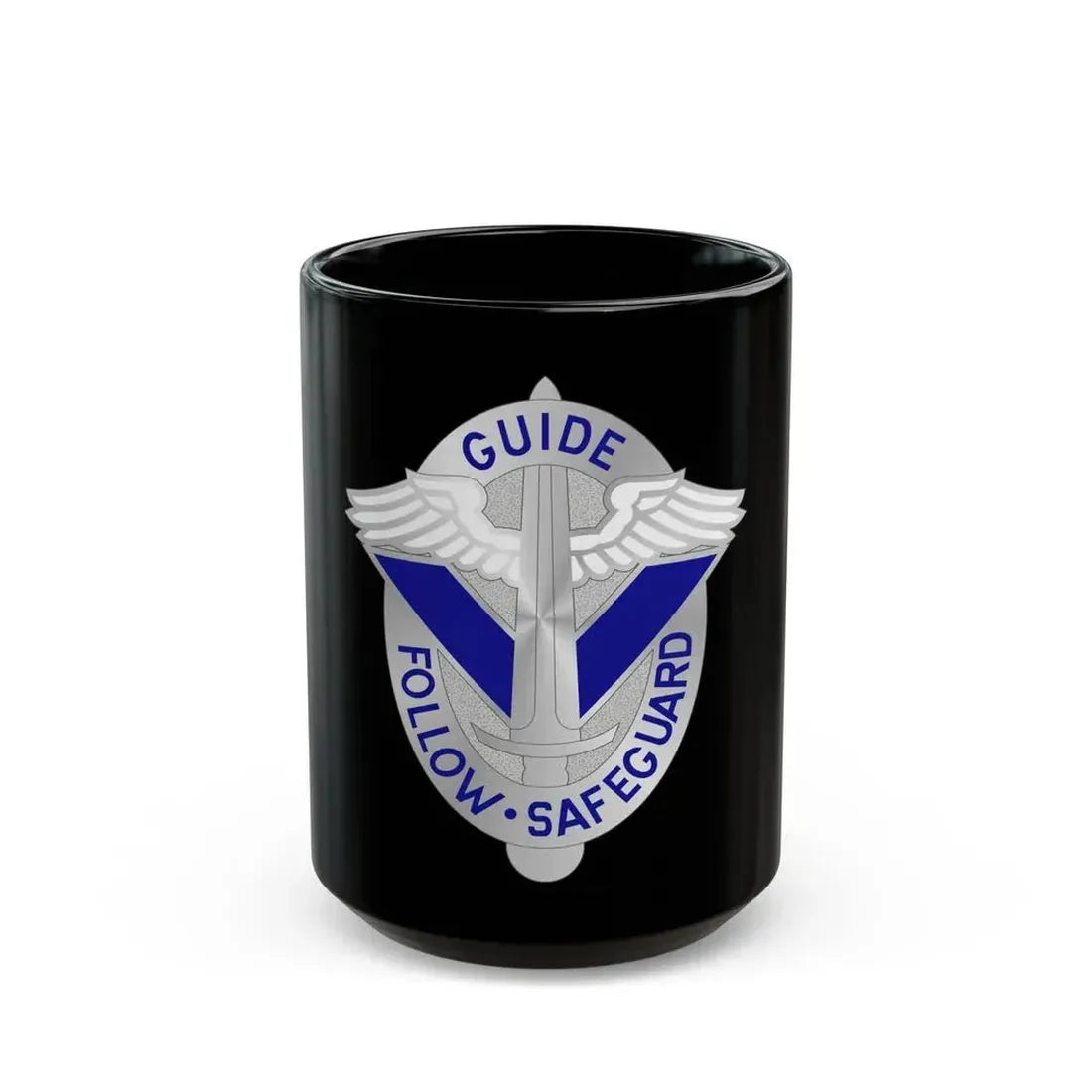 165 Aviation Group (U.S. Army) Black Coffee Mug 15oz - Go Mug Yourself