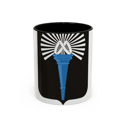 165 Military Intelligence Battalion 2 (U.S. Army) Accent Coffee Mug 11oz Black - Go Mug Yourself