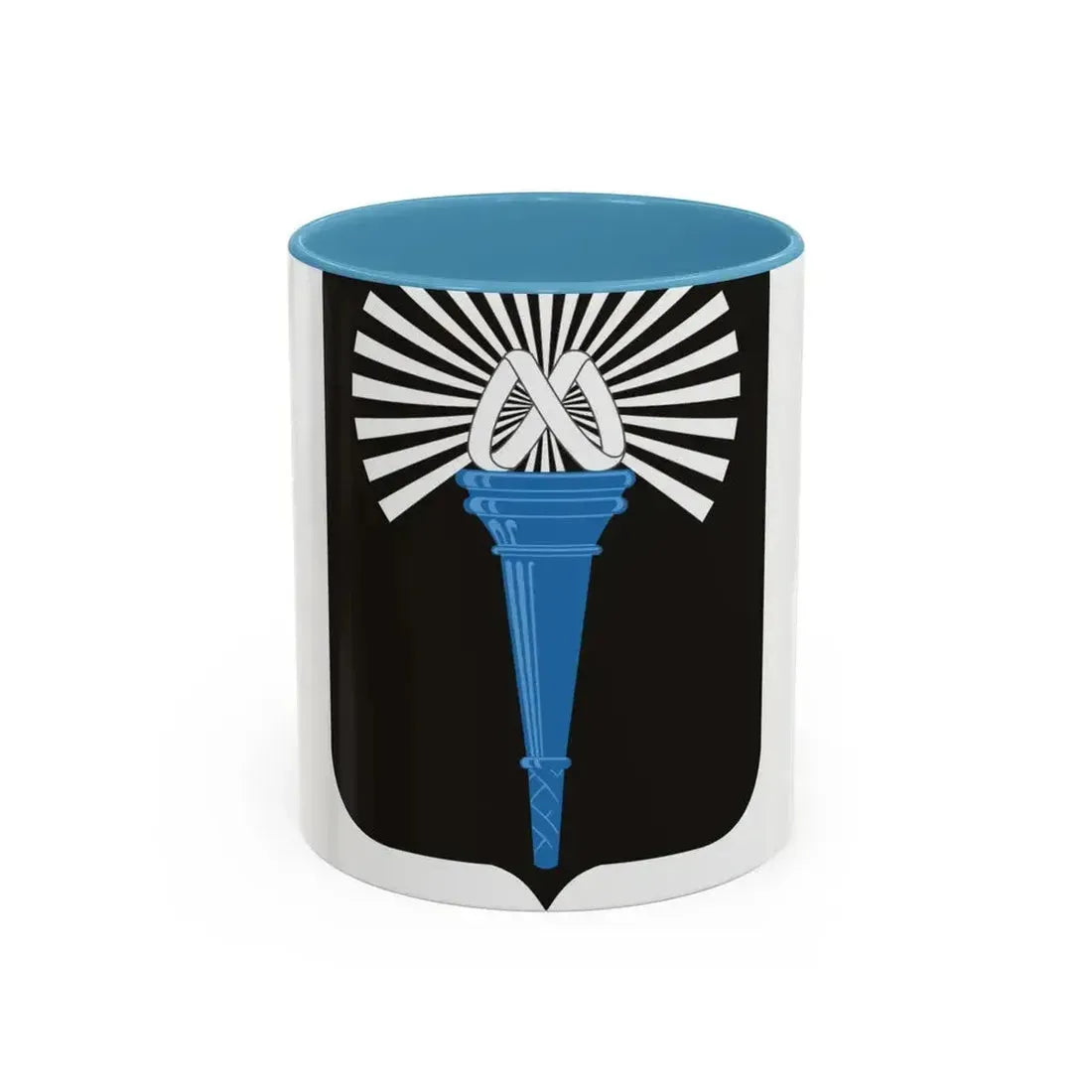 165 Military Intelligence Battalion 2 (U.S. Army) Accent Coffee Mug 11oz Light Blue - Go Mug Yourself