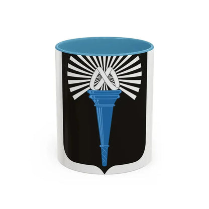 165 Military Intelligence Battalion 2 (U.S. Army) Accent Coffee Mug 11oz Light Blue - Go Mug Yourself