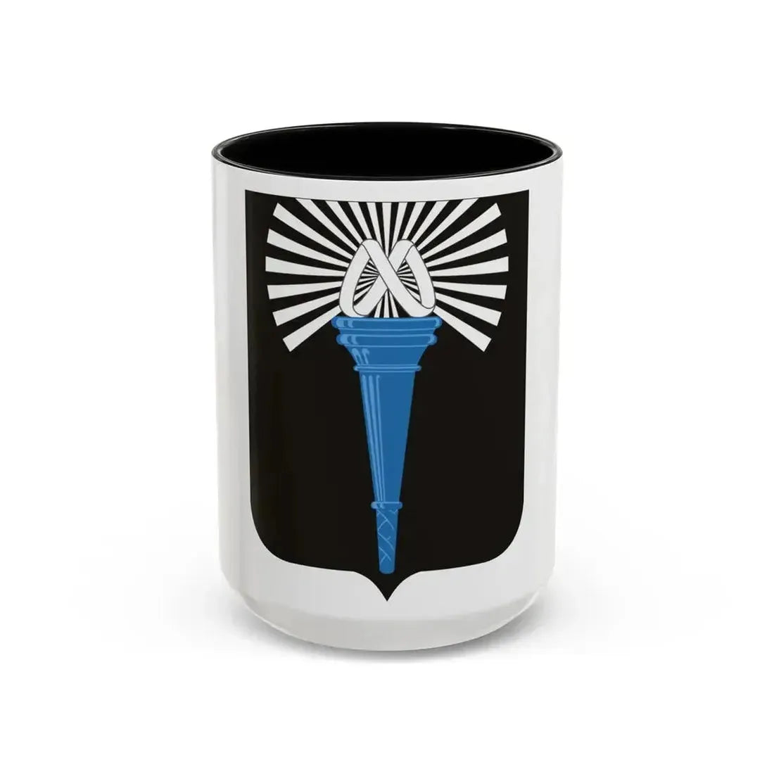 165 Military Intelligence Battalion 2 (U.S. Army) Accent Coffee Mug 15oz Black - Go Mug Yourself