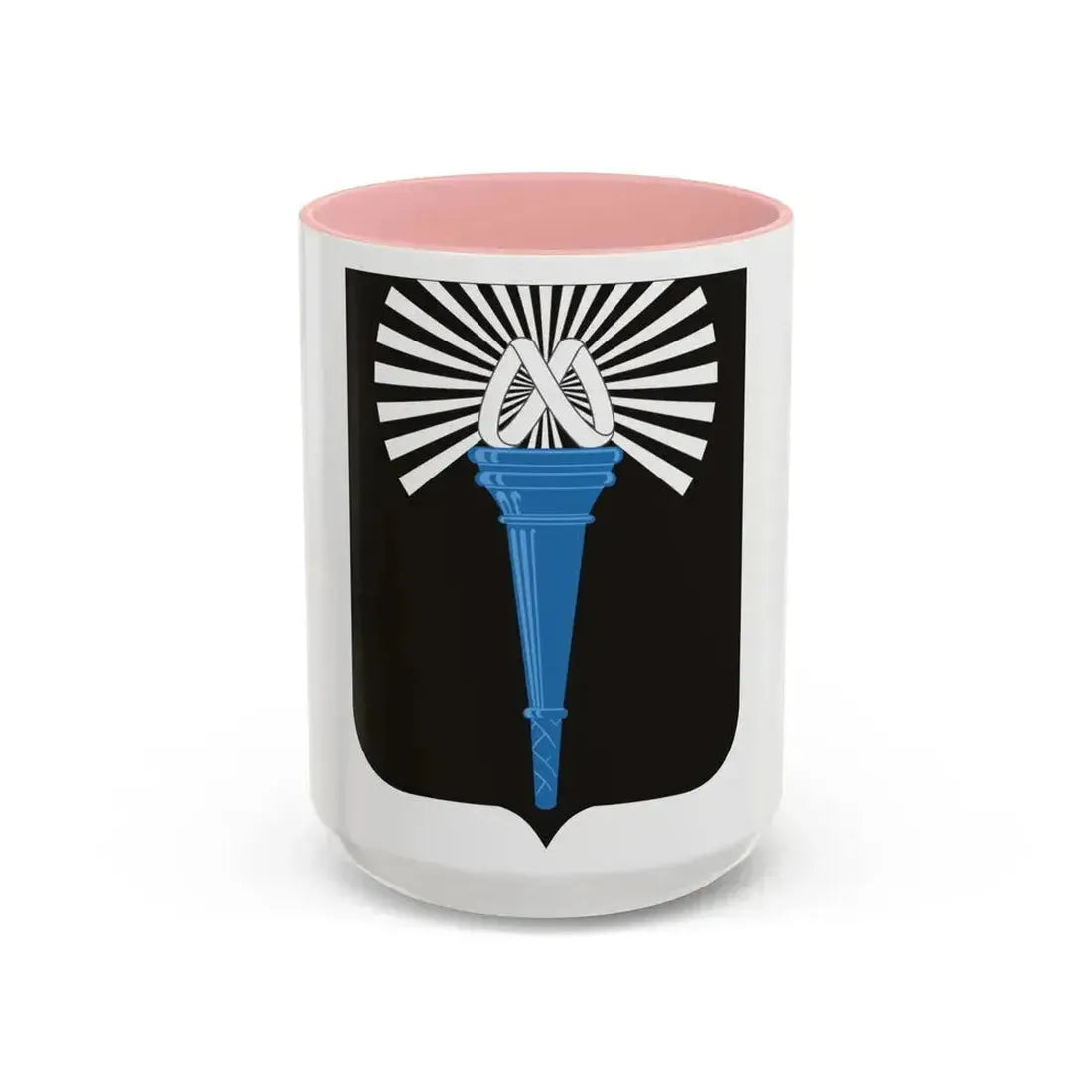 165 Military Intelligence Battalion 2 (U.S. Army) Accent Coffee Mug 15oz Pink - Go Mug Yourself