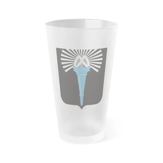 165 Military Intelligence Battalion 2 (U.S. Army) Frosted Pint Glass 16oz Default Title - Go Mug Yourself