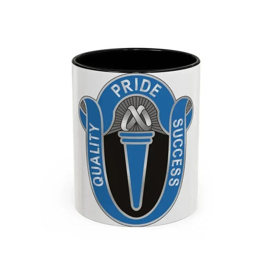 165 Military Intelligence Battalion (U.S. Army) Accent Coffee Mug 11oz Black - Go Mug Yourself