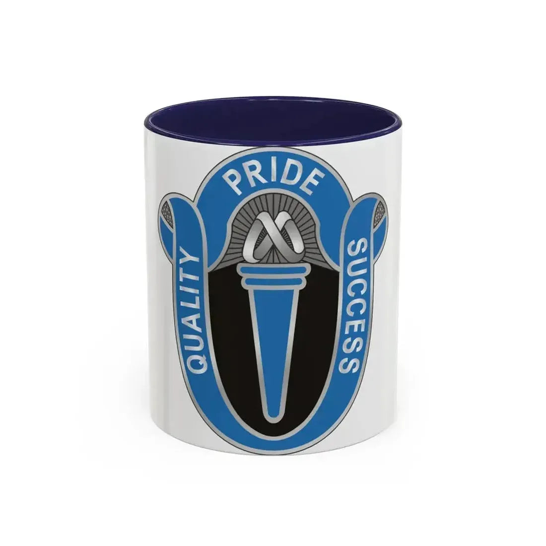 165 Military Intelligence Battalion (U.S. Army) Accent Coffee Mug 11oz Navy - Go Mug Yourself