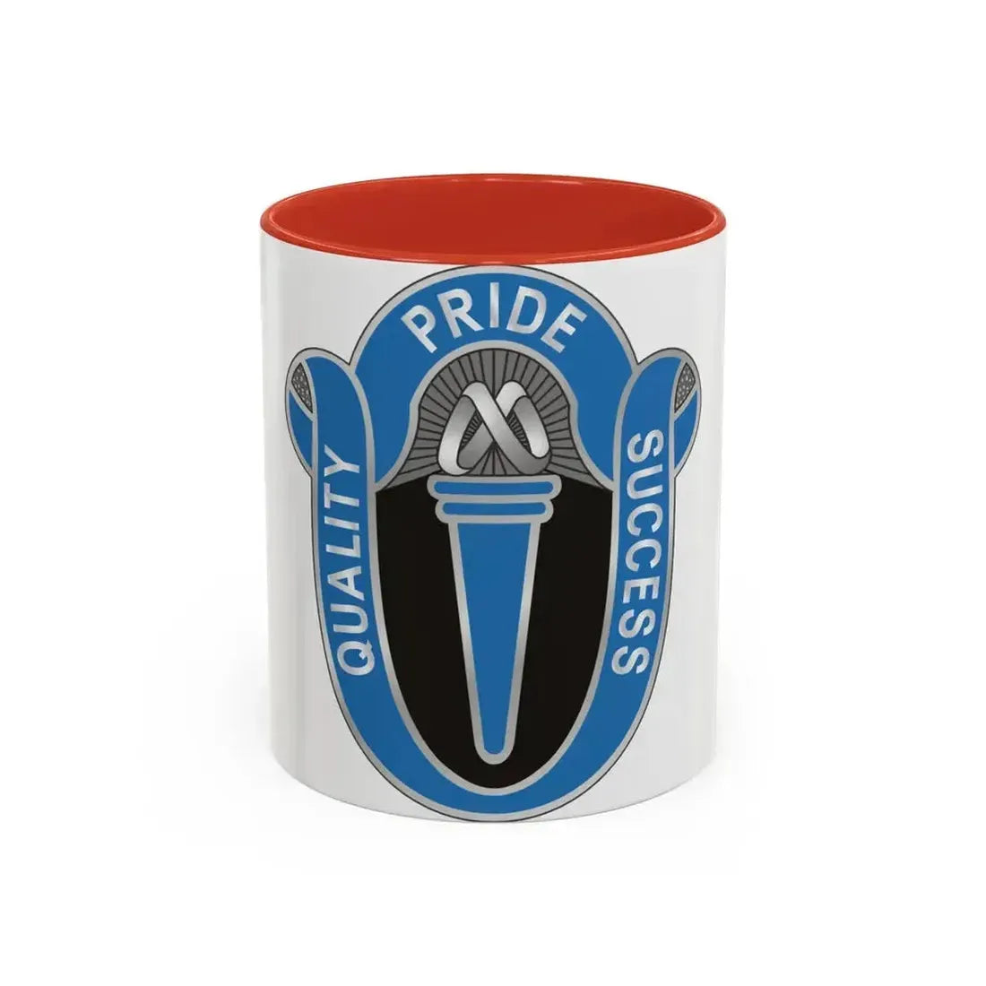 165 Military Intelligence Battalion (U.S. Army) Accent Coffee Mug 11oz Red - Go Mug Yourself