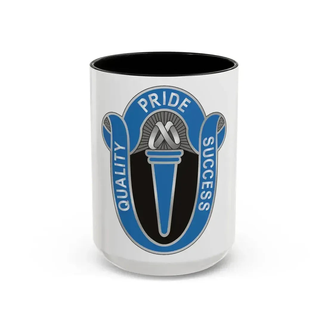 165 Military Intelligence Battalion (U.S. Army) Accent Coffee Mug 15oz Black - Go Mug Yourself