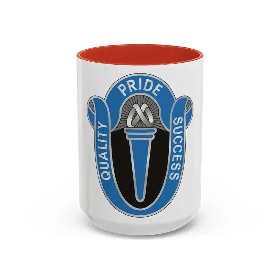 165 Military Intelligence Battalion (U.S. Army) Accent Coffee Mug 15oz Red - Go Mug Yourself