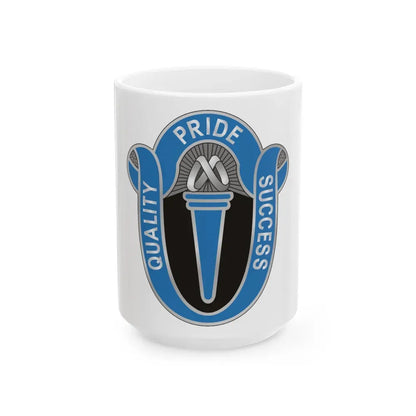 165 Military Intelligence Battalion (U.S. Army) White Coffee Mug 15oz - Go Mug Yourself