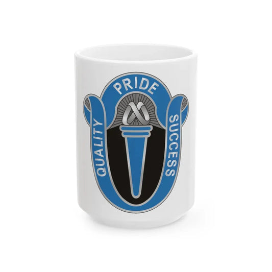 165 Military Intelligence Battalion (U.S. Army) White Coffee Mug 15oz - Go Mug Yourself