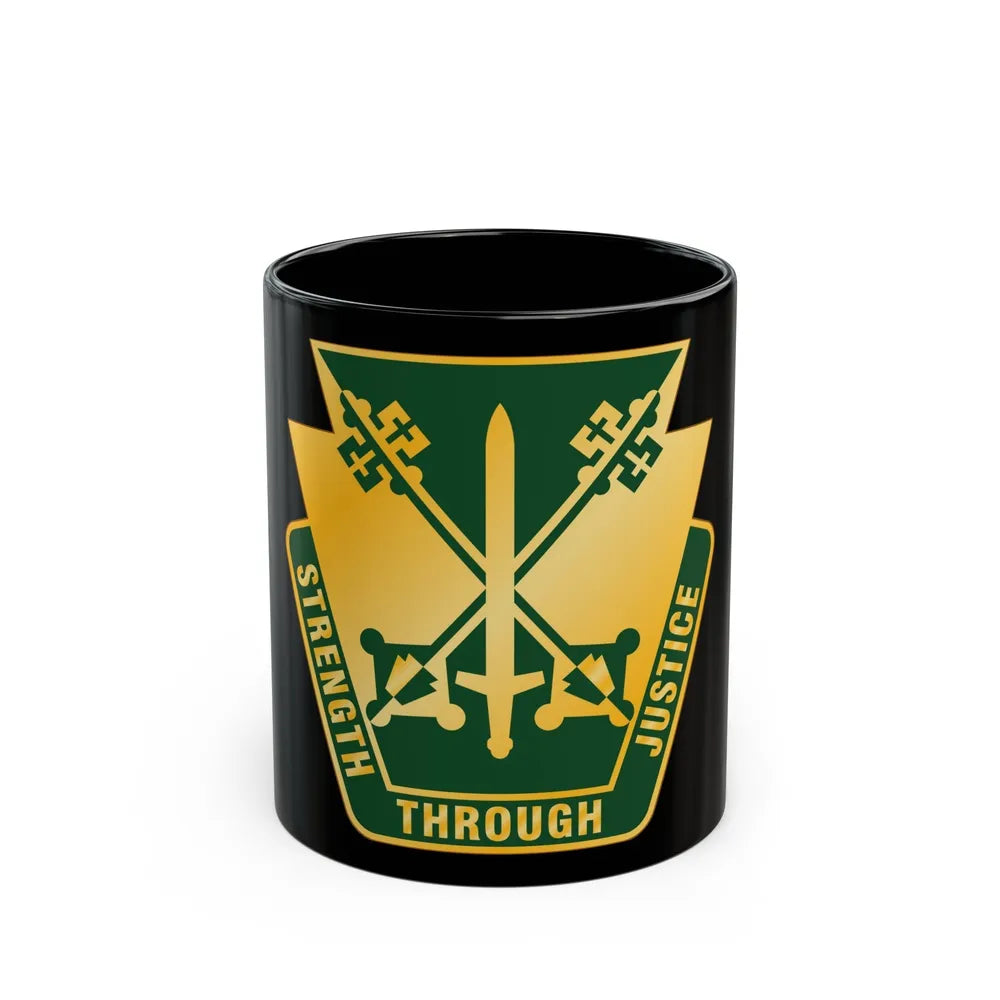 165 Military Police Pennsylvania National Guard (U.S. Army) Black Coffee Mug-11oz-Go Mug Yourself