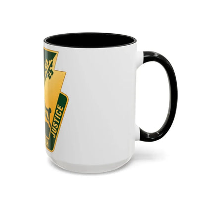 165 Military Police Pennsylvania National Guard (U.S. Army) Accent Coffee Mug - Go Mug Yourself