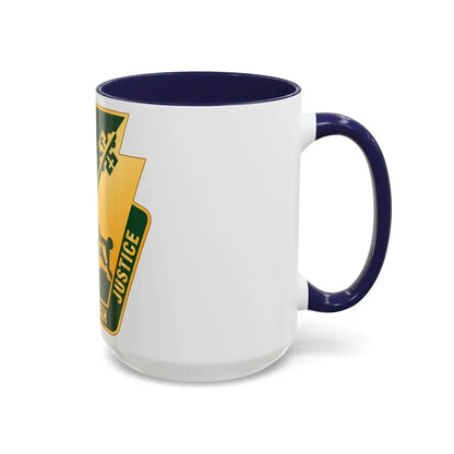 165 Military Police Pennsylvania National Guard (U.S. Army) Accent Coffee Mug - Go Mug Yourself