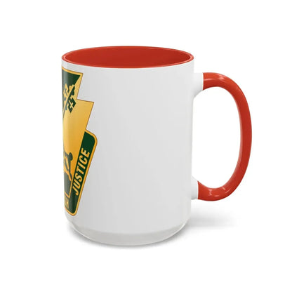 165 Military Police Pennsylvania National Guard (U.S. Army) Accent Coffee Mug - Go Mug Yourself