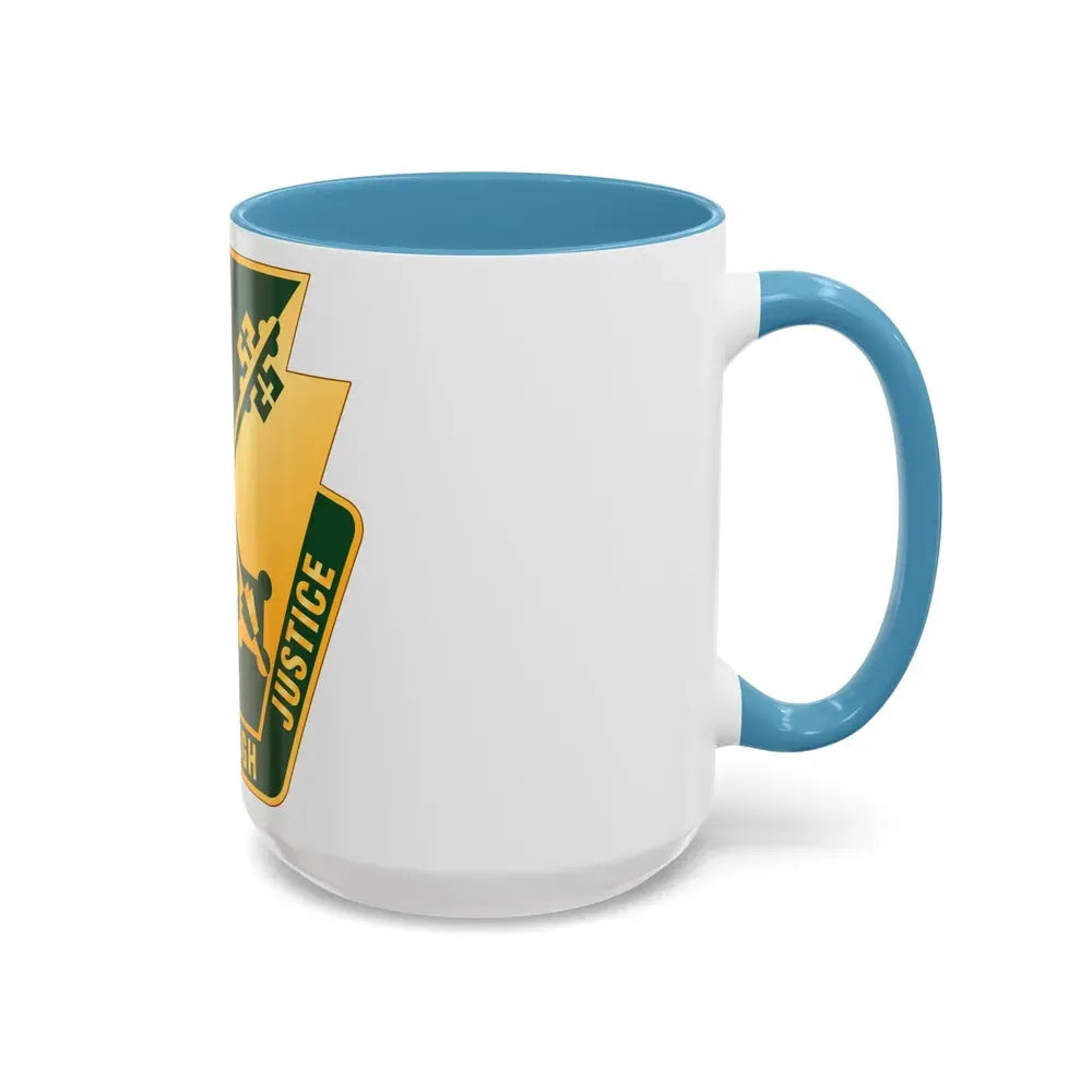 165 Military Police Pennsylvania National Guard (U.S. Army) Accent Coffee Mug - Go Mug Yourself